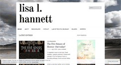 Desktop Screenshot of lisahannett.com